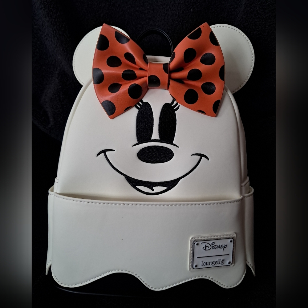Minnie Ghost GITD Loungefly Mini Backpack